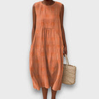 Serava – Embroidered Midi Dress