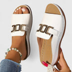 Monroe | Luxe Buckle Sandals