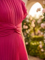 Valentina | Pleated Maxi Dress