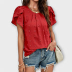 Clarine – The Perfect Polka Dot Blouse