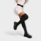 Lureva – Over-the-knee Boots with Chunky Sole