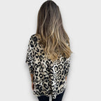 Serana – Blouse with Leopard Print