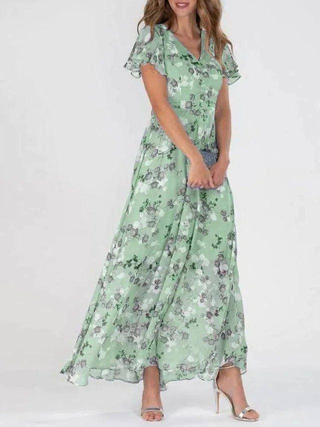 Elizabeth™ – Flowing Floral Maxi Dress