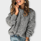 Avenia – Retro-Style Knit Sweater