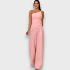 Kuma – Asymmetrical Jumpsuit in Quiet Balance