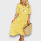 Vora – Polka Dot Midi Dress