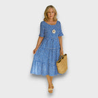 Vora – Polka Dot Midi Dress