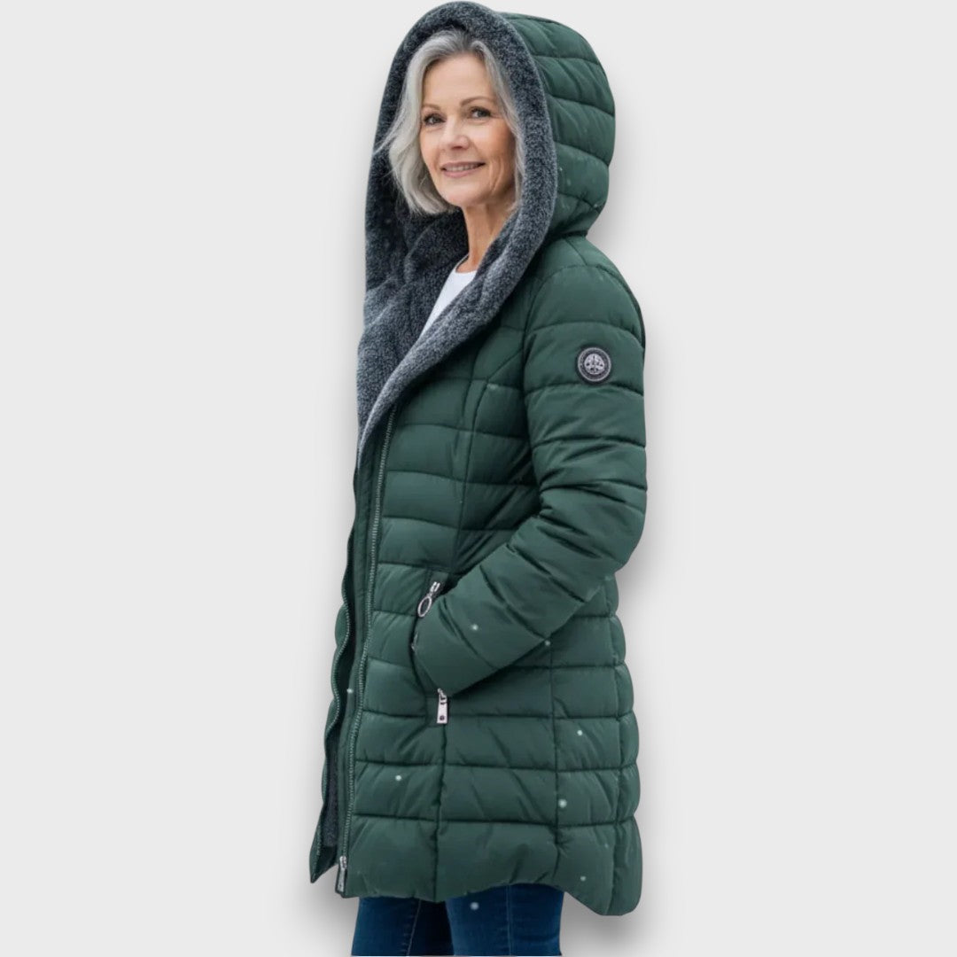 Elaiza – Cozy Timeless Hooded Jacket