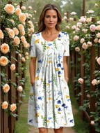 HARPER | ELEGANT DRESS WITH TUMMY COVERAGE