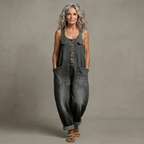 Molly - Women's Denim Jumpsuit