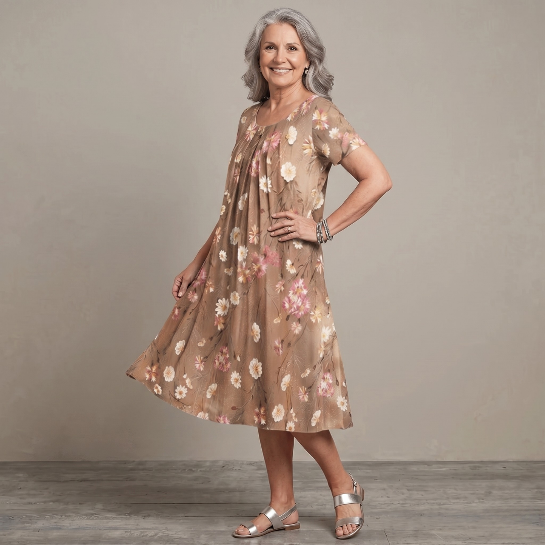 Molly | Pocket Midi Dress