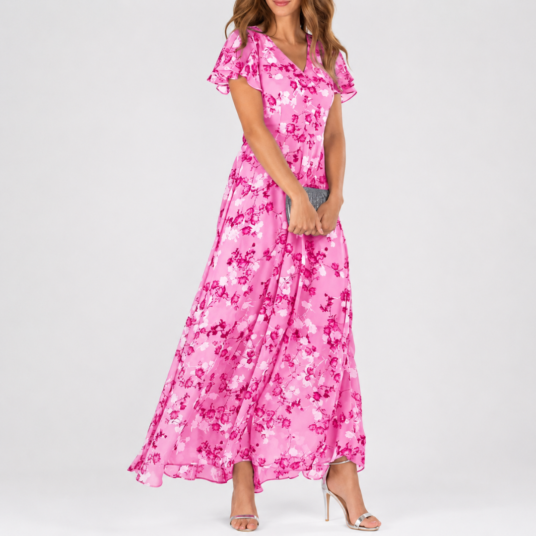 Elizabeth™ – Flowing Floral Maxi Dress