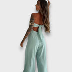 Salome – Jumpsuit with Cut-out and Back Detail