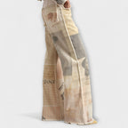 Rhea – Printed Wide-Leg Jeans with Vintage Flair
