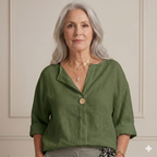 Zamma | Relaxed V-Neck Top