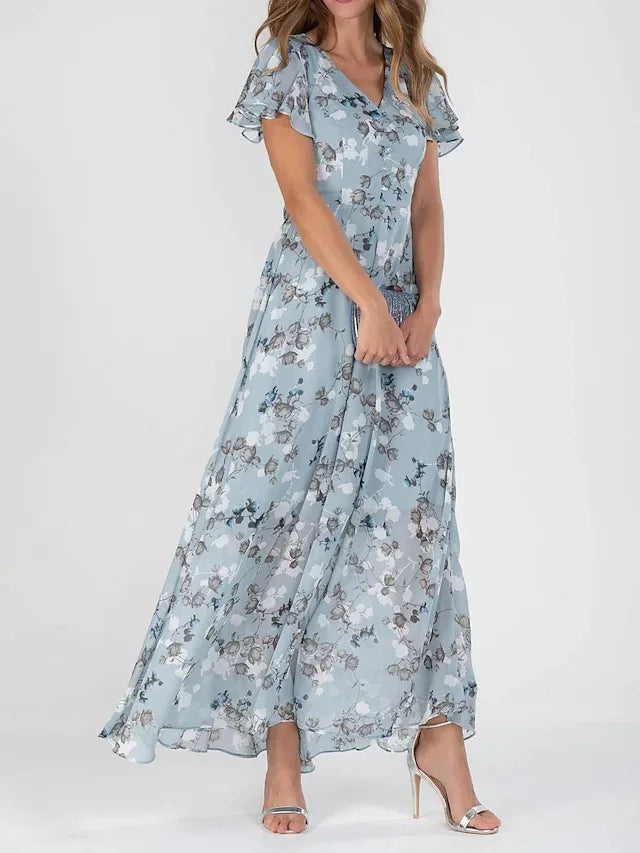 Elizabeth™ – Flowing Floral Maxi Dress