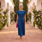 Valentina | Pleated Maxi Dress