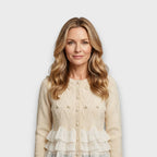 Natalia – Ruffled Knit Cardigan