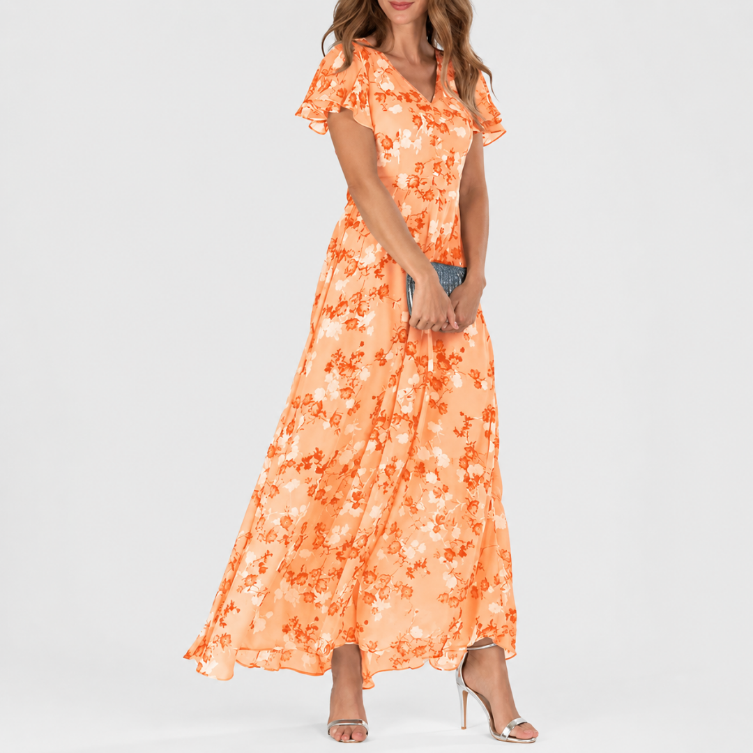 Elizabeth™ – Flowing Floral Maxi Dress