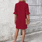 Cameron | Elegant Ruffle Dress