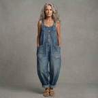 Molly - Women's Denim Jumpsuit