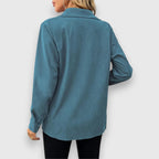 Solsna – Shirt Jacket in Cord Look