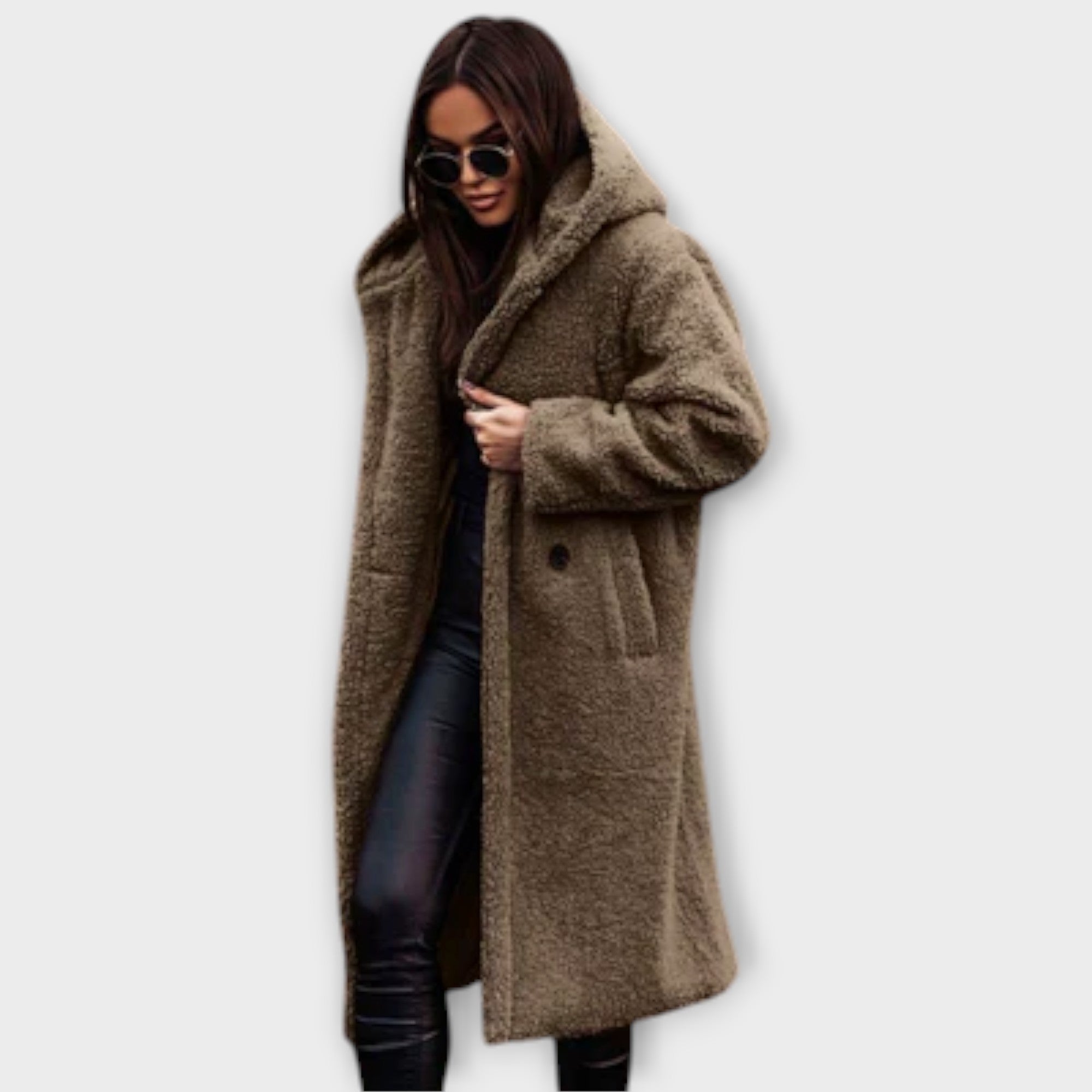 Janira – Cozy Coat with Hood