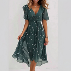 Nancy™ – Vibrant Boho Midi Dress