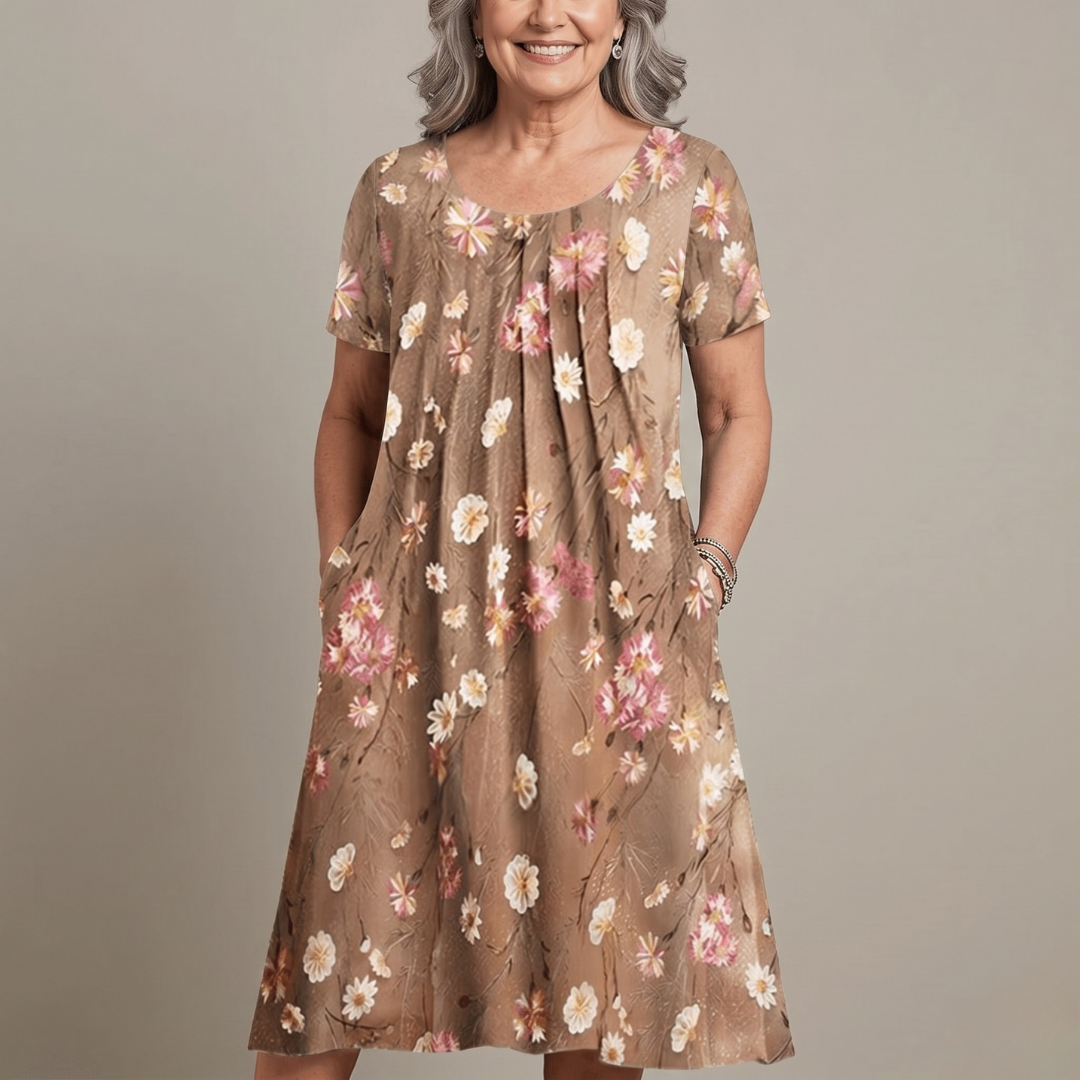Molly | Pocket Midi Dress