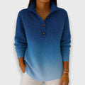 Gavira – Sparkling Gradient Cardigan with Collar