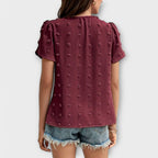 Clarine – The Perfect Polka Dot Blouse