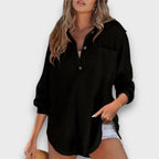 Mareia – Casual button-up tunic top