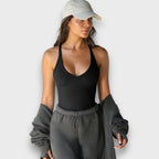 Talia – Ribbed Top with Racerback
