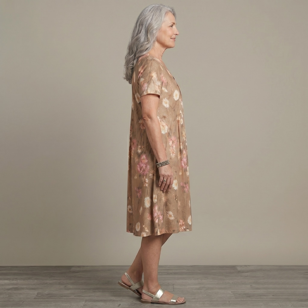 Molly | Pocket Midi Dress