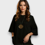 Lunessa – Minimalist Wide-Leg Jumpsuit