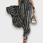 Sorella – Striped maxi dress