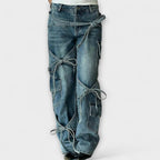 Denara – Wide pants with ties