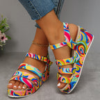 Selora | Platform Ankle Strap Sandals