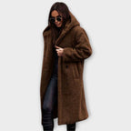Janira – Cozy Coat with Hood