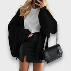 Evonna – Oversized Open Cardigan