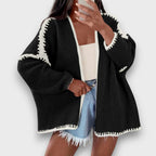 Evonna – Oversized Open Cardigan