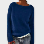Roria – Solid Color Knit Sweater