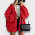 Evonna – Oversized Open Cardigan