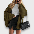 Evonna – Oversized Open Cardigan