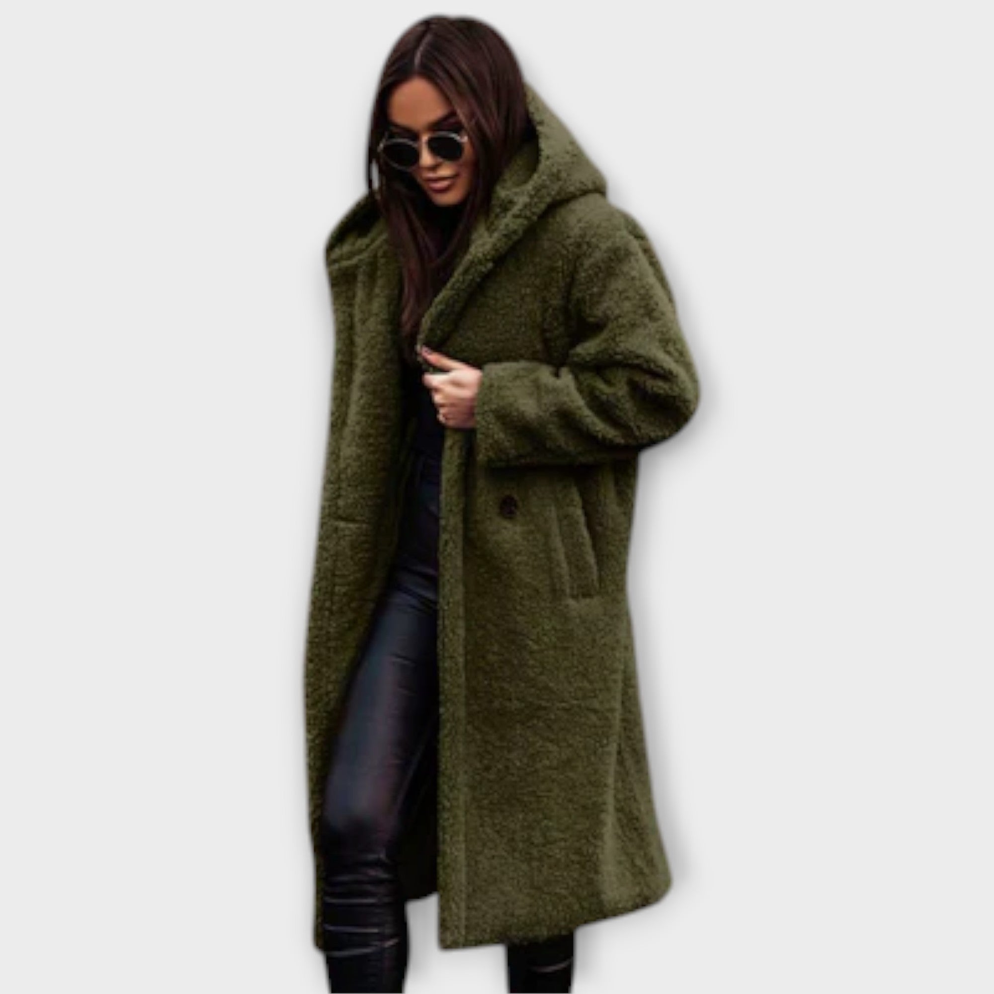 Janira – Cozy Coat with Hood