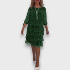 Namira – Polka Dot Ruffle Dress