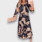 Marivian – Flowing Printed Maxi Dress