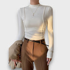 Audrine – Slim-Fit Long Sleeve with Elegant Line