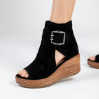 Waverly | The Open Wedge Boot