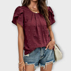 Clarine – The Perfect Polka Dot Blouse